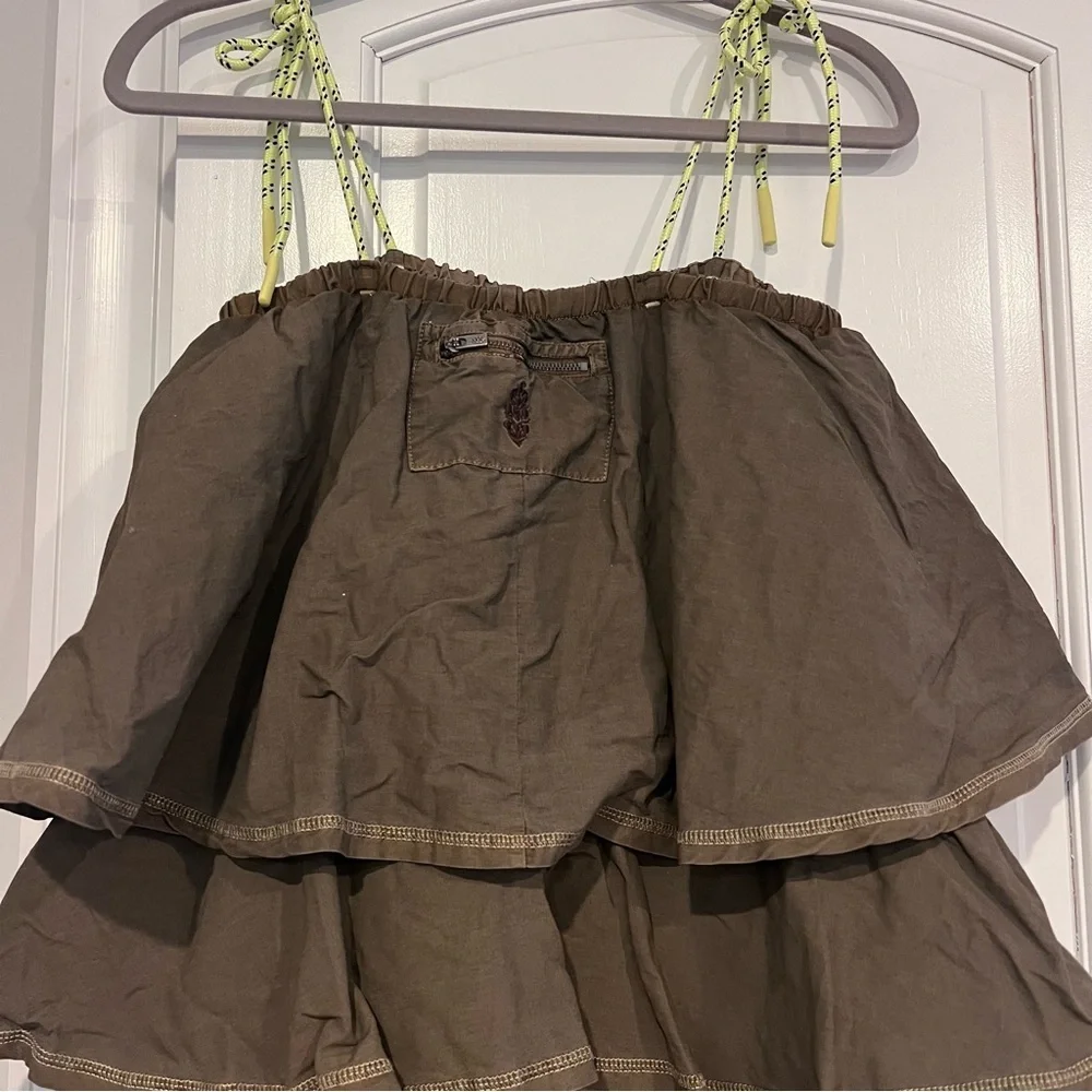 Free People FP Movement Warm Down One Piece Brown XS NWOT - Picture 7 of 7
